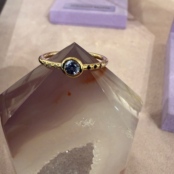 MIDNIGHT SAPPHIRE RING - Picture 4 of 6